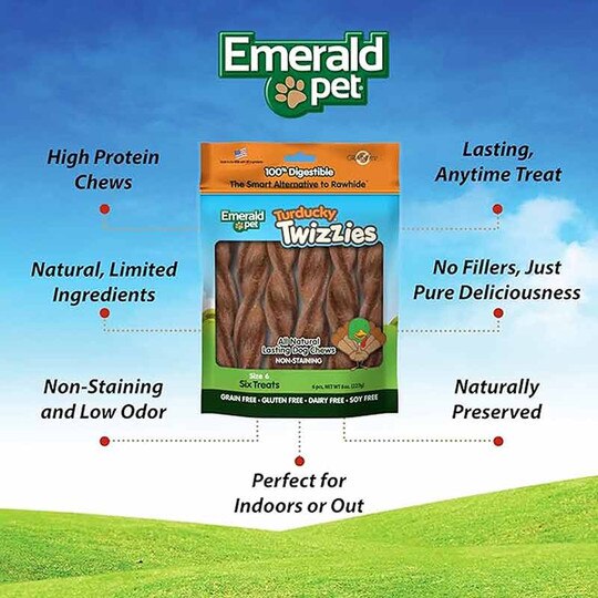 Twizzies Natural Dog Chews, EMDP
